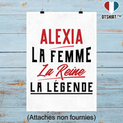 Affiche alexia la femme la reine la légende