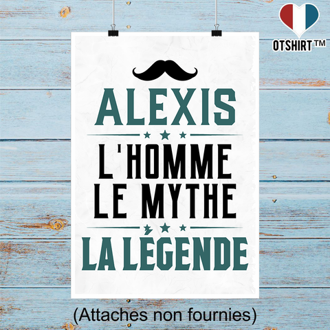 Affiche alexis l'homme le mythe la légende