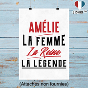 Affiche amélie la femme la reine la légende