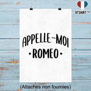 Affiche appelle moi romeo