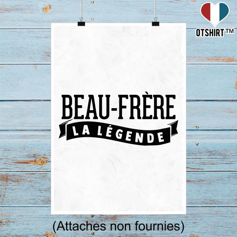 Affiche beau-frère la légende
