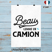 Affiche beau comme un camion