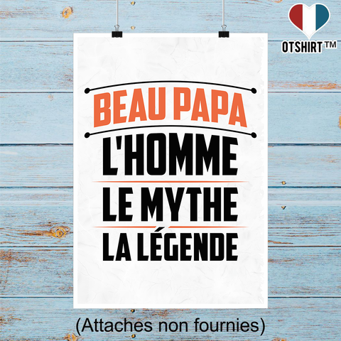 Affiche beau papa la légende 3