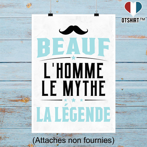 Affiche beauf la légende