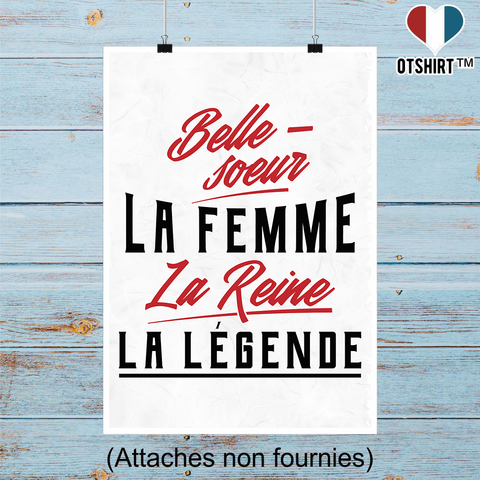 Affiche belle-soeur la légende