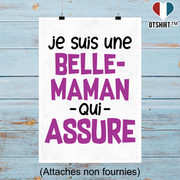 Affiche belle maman qui assure