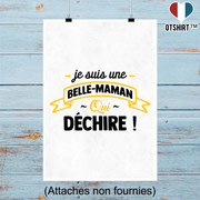Affiche belle maman qui déchire