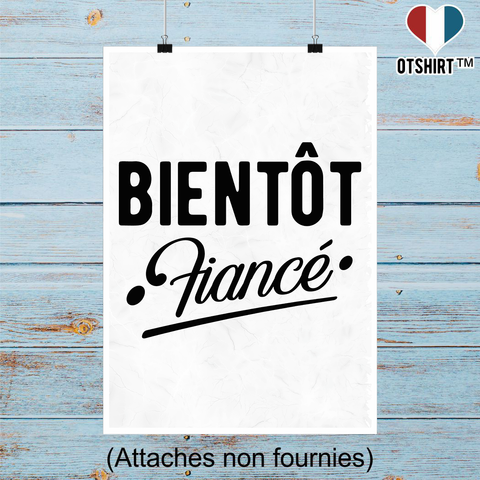 Affiche bientôt fiancé