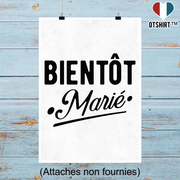 Affiche bientôt marié