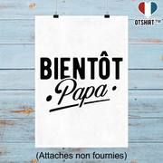 Affiche bientôt papa