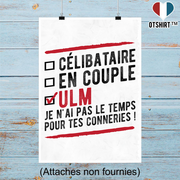 Affiche célibataire en couple ulm