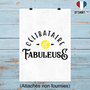 Affiche célibataire et fabuleuse