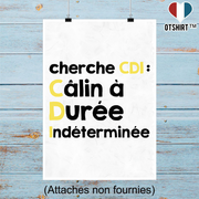 Affiche cherche cdi