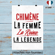 Affiche chimène la femme la reine la légende