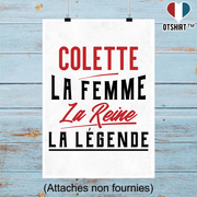 Affiche colette la femme la reine la légende
