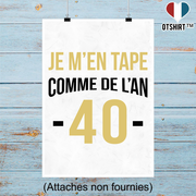 Affiche comme de l'an 40