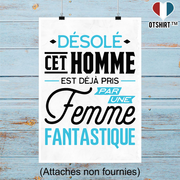Affiche déjà pris par une femme fantastique