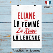 Affiche eliane la femme la reine la légende