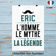 Affiche eric l'homme le mythe la légende