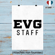 Affiche evg staff