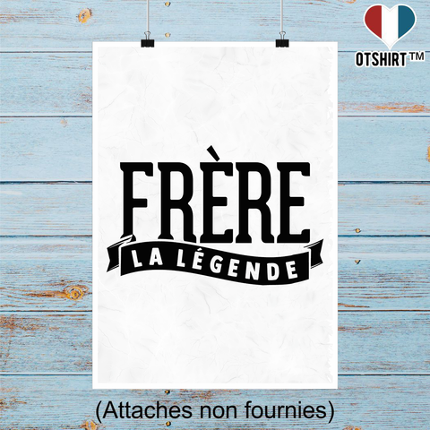 Affiche frère la légende