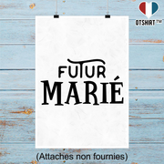 Affiche futur marié