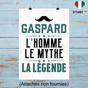 Affiche gaspard l'homme le mythe la légende