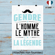 Affiche gendre la légende