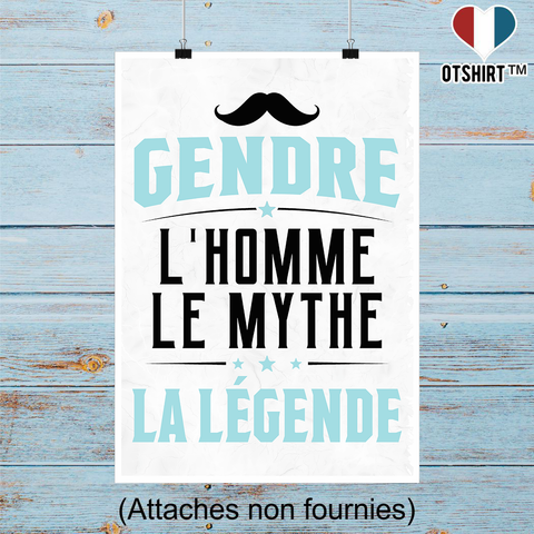 Affiche gendre la légende