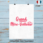 Affiche grand mère-veilleuse