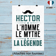 Affiche hector l'homme le mythe la légende