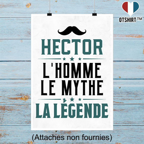 Affiche hector l'homme le mythe la légende