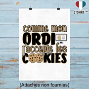 Affiche j'accepte les cookies 2