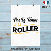 Affiche j'ai roller