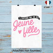 Affiche j'enterre ma vie de jeune fille