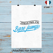 Affiche j'peux pas j'ai base jump