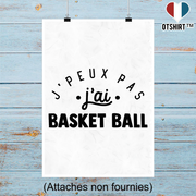 Affiche j'peux pas j'ai basket ball 2