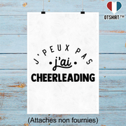 Affiche j'peux pas j'ai cheerleading 2