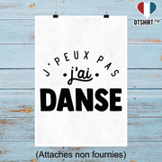Affiche j'peux pas j'ai danse 2