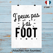 Affiche j'peux pas j'ai foot 2