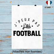 Affiche j'peux pas j'ai football 2