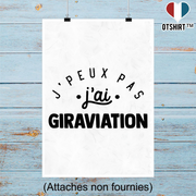 Affiche j'peux pas j'ai giraviation 2