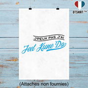 Affiche j'peux pas j'ai jeet kune do