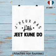 Affiche j'peux pas j'ai jeet kune do 2
