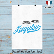 Affiche j'peux pas j'ai kenjutsu