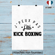 Affiche j'peux pas j'ai kick boxing 2