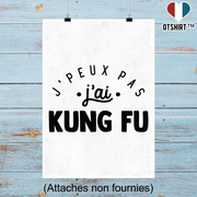 Affiche j'peux pas j'ai kung fu 2