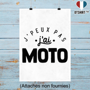 Affiche j'peux pas j'ai moto 3
