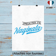 Affiche j'peux pas j'ai naginata