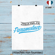 Affiche j'peux pas j'ai paramoteur